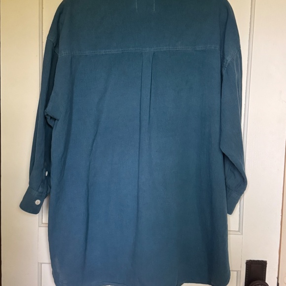 Rudy Jude Adult Gauze Morning Shirt - Picture 2 of 4